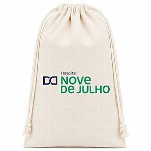 Saco De Algodão Cru Personalizado Kit
