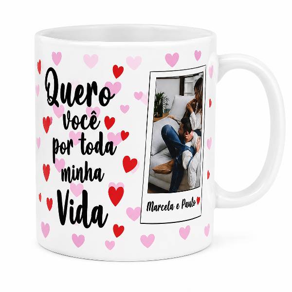 Caneca Personalizada com Foto para Namorado
