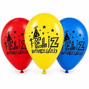 Bexigas Personalizadas para Aniversario