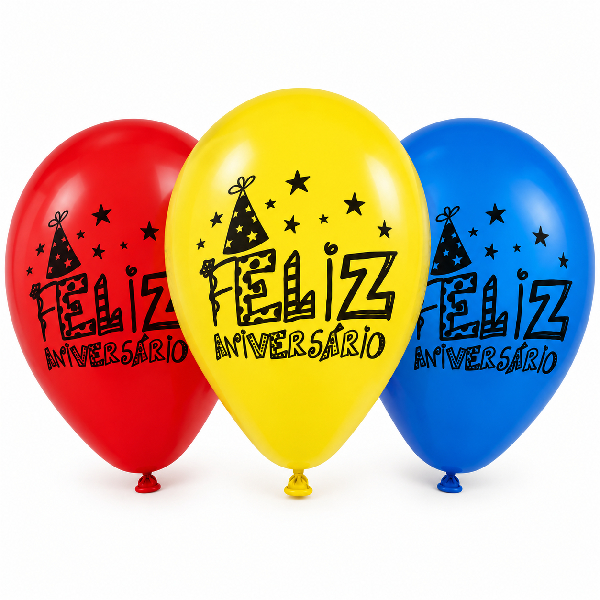 Bexigas Personalizadas para Aniversario