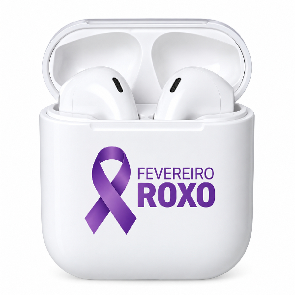 Fone Fevereiro Roxo
