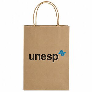 20 Sacolas De Papel Personalizadas Aniversário Média
