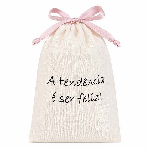 Saquinhos De Algodão Cru Personalizados