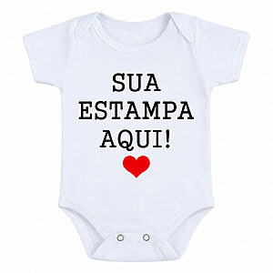 Body Bebê Personalizado Divertido Me Amarro na Vovó