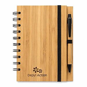 Bloco de Notas Ecológico Com Logotipo