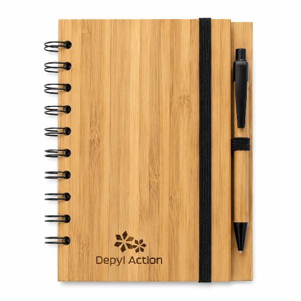 Bloco de Notas Ecológico Com Logotipo