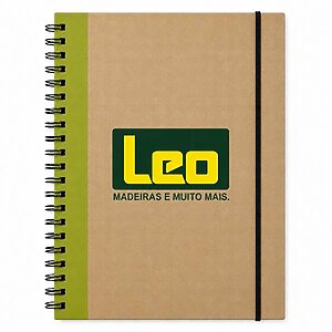 Caderno Ecológico A5 Com Caneta Personalizado