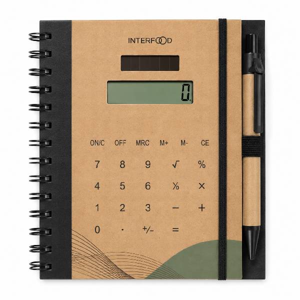 Bloco Notas Kraft Calculadora M01