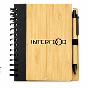 Mini Bloco de Notas em Bambu - Sustentável e Elegante