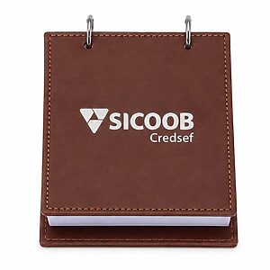 Porta-bloco de Couro Personalizado