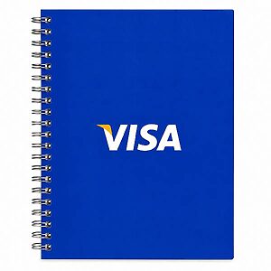 Caderno Personalizado Capa Dura com 96 folhas