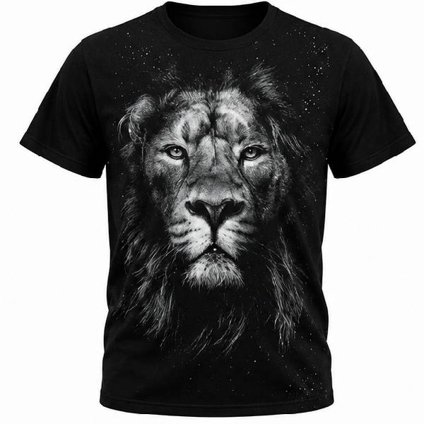 Camisetas Com Estampa De Leão