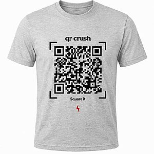 Camiseta QR Code Personalizada