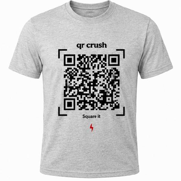 Camiseta QR Code Personalizada