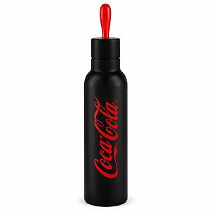 Garrafa Térmica Personalizada Preto Fosco
