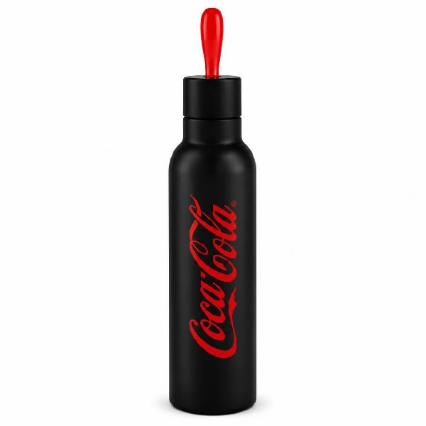 Garrafa Térmica Personalizada Preto Fosco