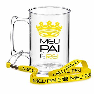 Cordão para caneca de chope personalizado