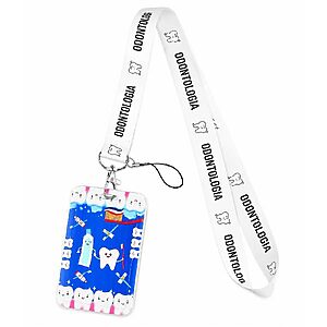 Cordão Para Crachá Personalizado Dentista
