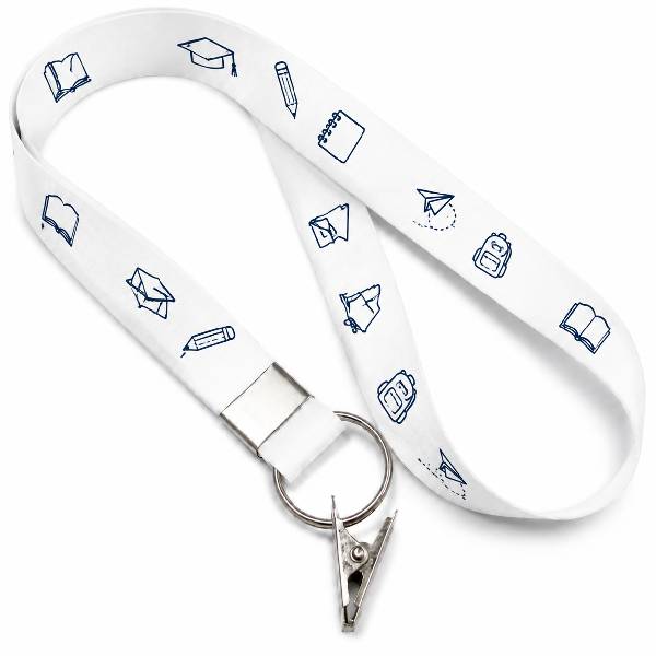 Cordão Para Crachá Personalizado Escola