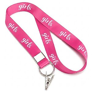 Cordão Para Crachá Personalizado Meninas