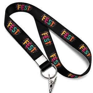Cordão Para Crachá Personalizado Festas