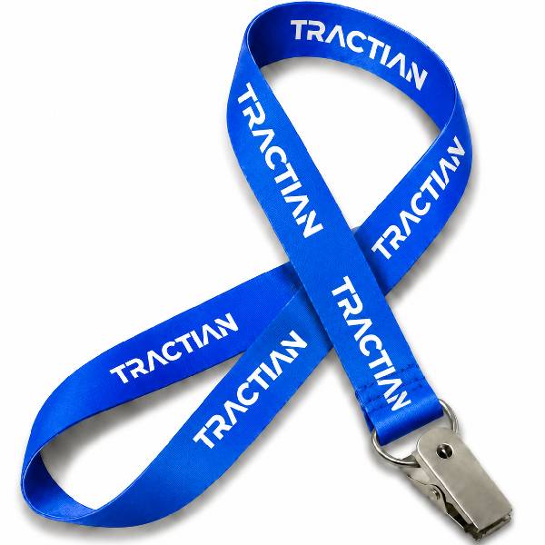 Cordão porta crachá retrátil personalizado