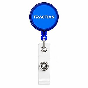 Porta crachá em pvc para brindes