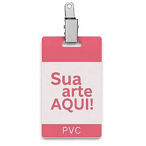 Crachás em pvc personalizado