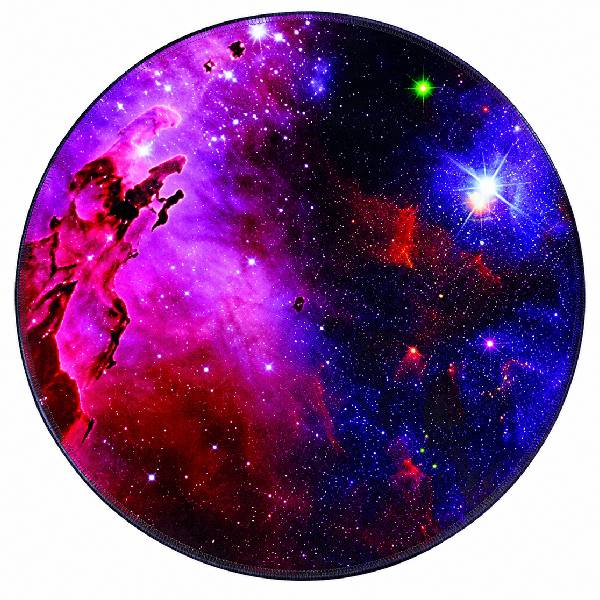 Mouse Pad Personalizado Espacial Roxo