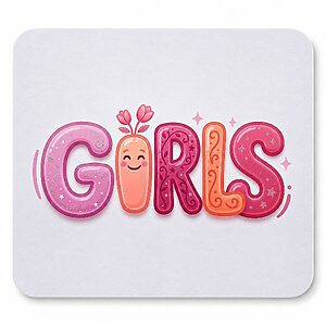 Mouse Pad Personalizado Para Meninas