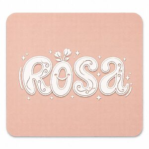 Mouse Pad Personalizado Rosa Clara