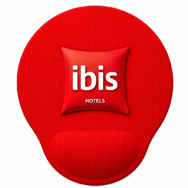 Mouse Pad Personalizado Vermelho Claro