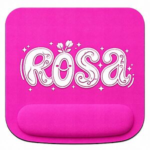Mouse Pad Personalizado Rosa Escuro