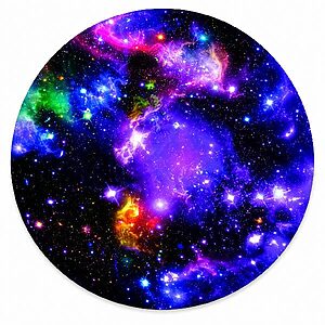 Mouse Pad Roxo Espacial