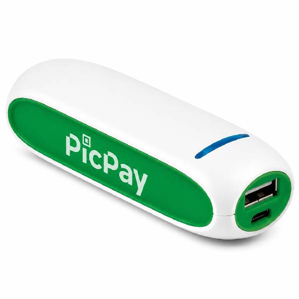 Carregador de Celular Power Bank Verde