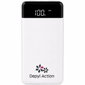 Power Bank com Visor
