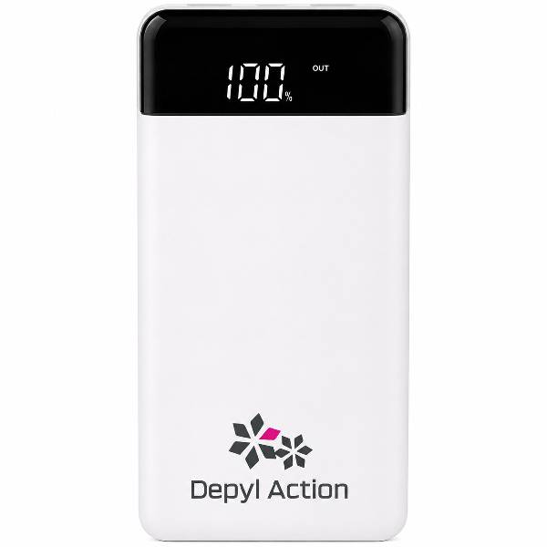 Power Bank com Visor