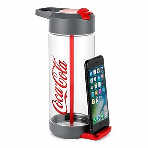 Garrafa squeeze e porta celular para brindes