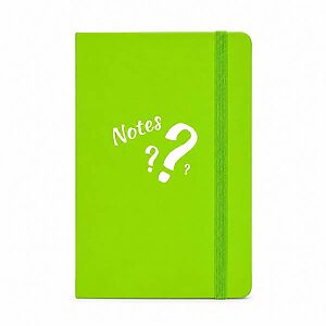Moleskine Na Cor Verde Personalizado
