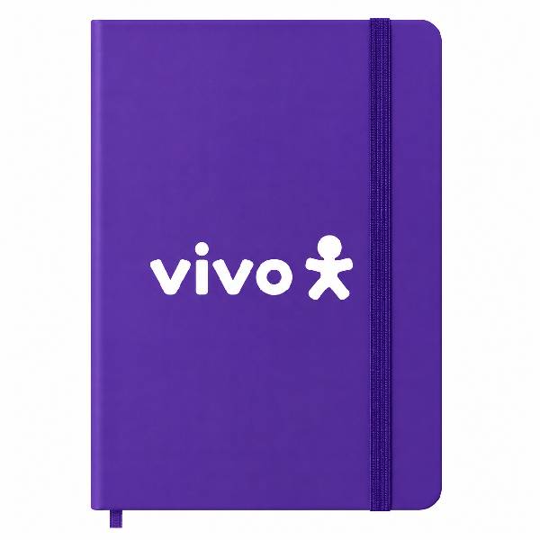 Moleskine Personalizado Roxa