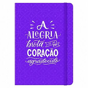 Moleskine Roxa Personalizado
