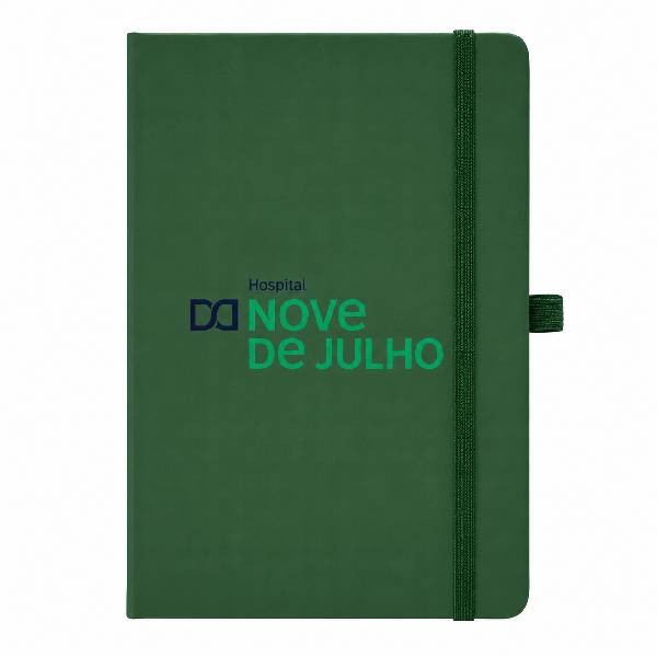 Moleskine Verde Personalizado