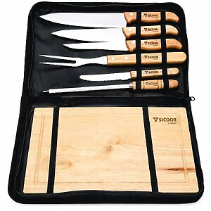 Kit Garfo Faca de Churrasco Personalizado