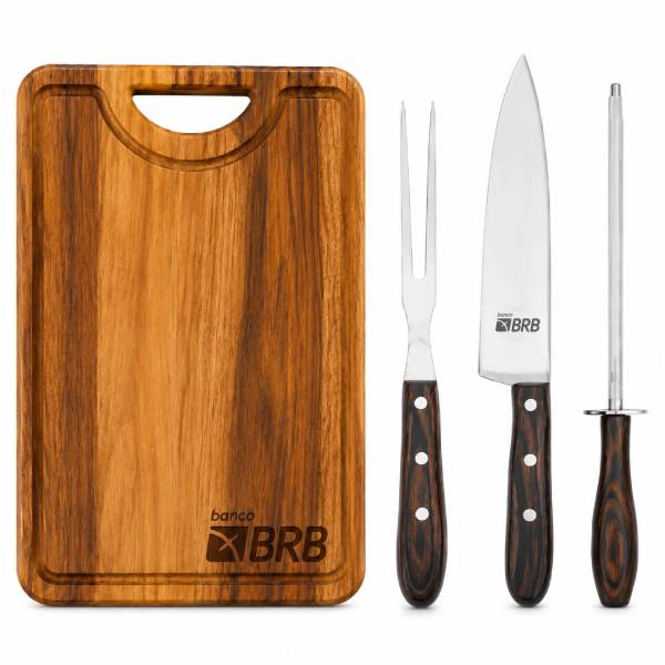 Kit churrasco para promover a sua logo