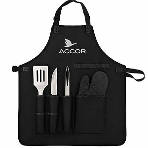 Kit Churrasco Personalizado Luva e Avental