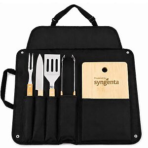 Kit Churrasco com um Avental