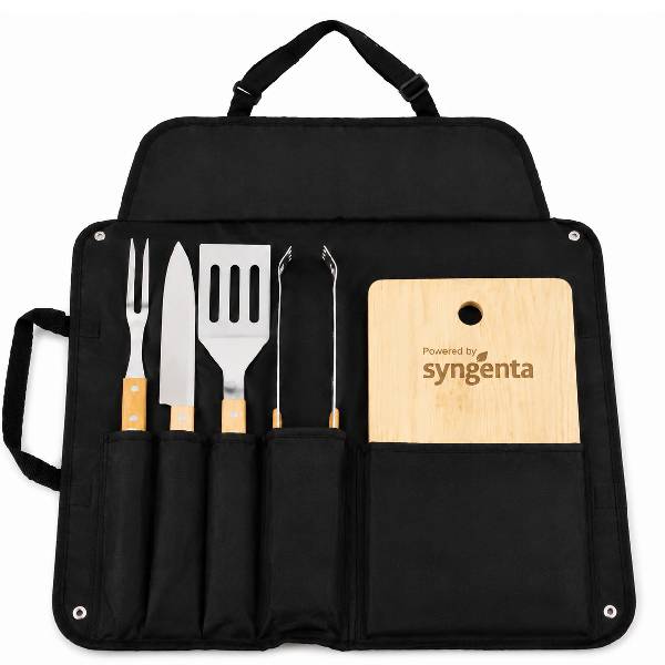 Kit Churrasco com um Avental
