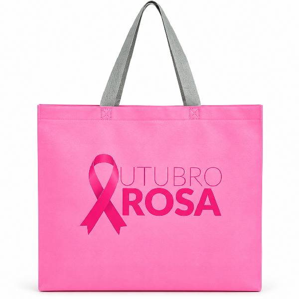 Sacola Personalizada Outubro Rosa
