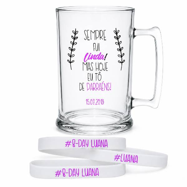 Canecas Personalizadas Acrílico com Cordão