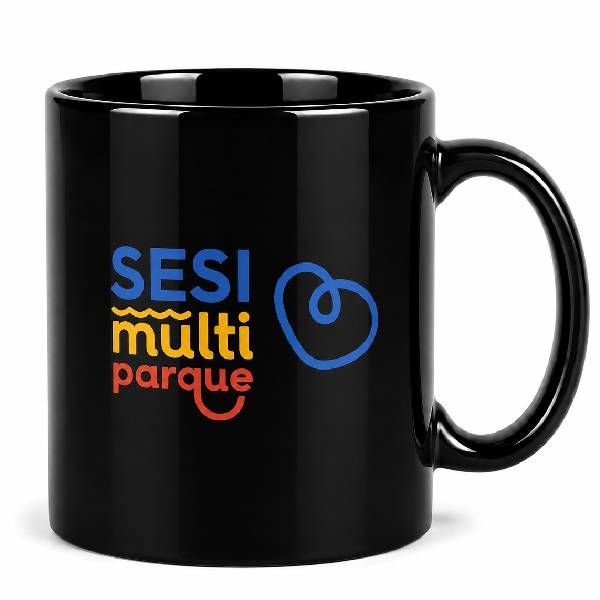 Caneca com logo de Sua Marca